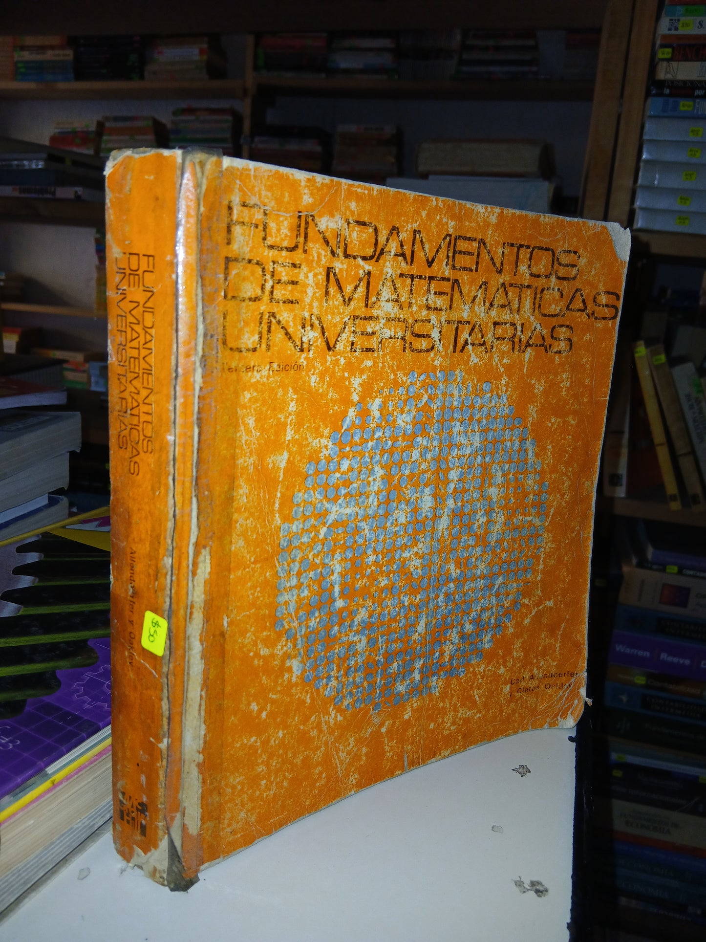 FUNDAMENTOS DE MATEMÁTICAS UNIVERSITARIAS POR ALLENDOERFER, OAKLEY Y ALONSO USADO MATEMÁTICAS LITERARIO 207