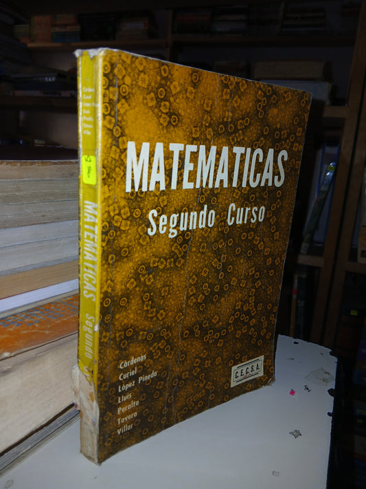 MATEMÁTICAS SEGUNDO CURSO (VARIOS AUTORES) USADO MATEMÁTICAS LITERARIO 207