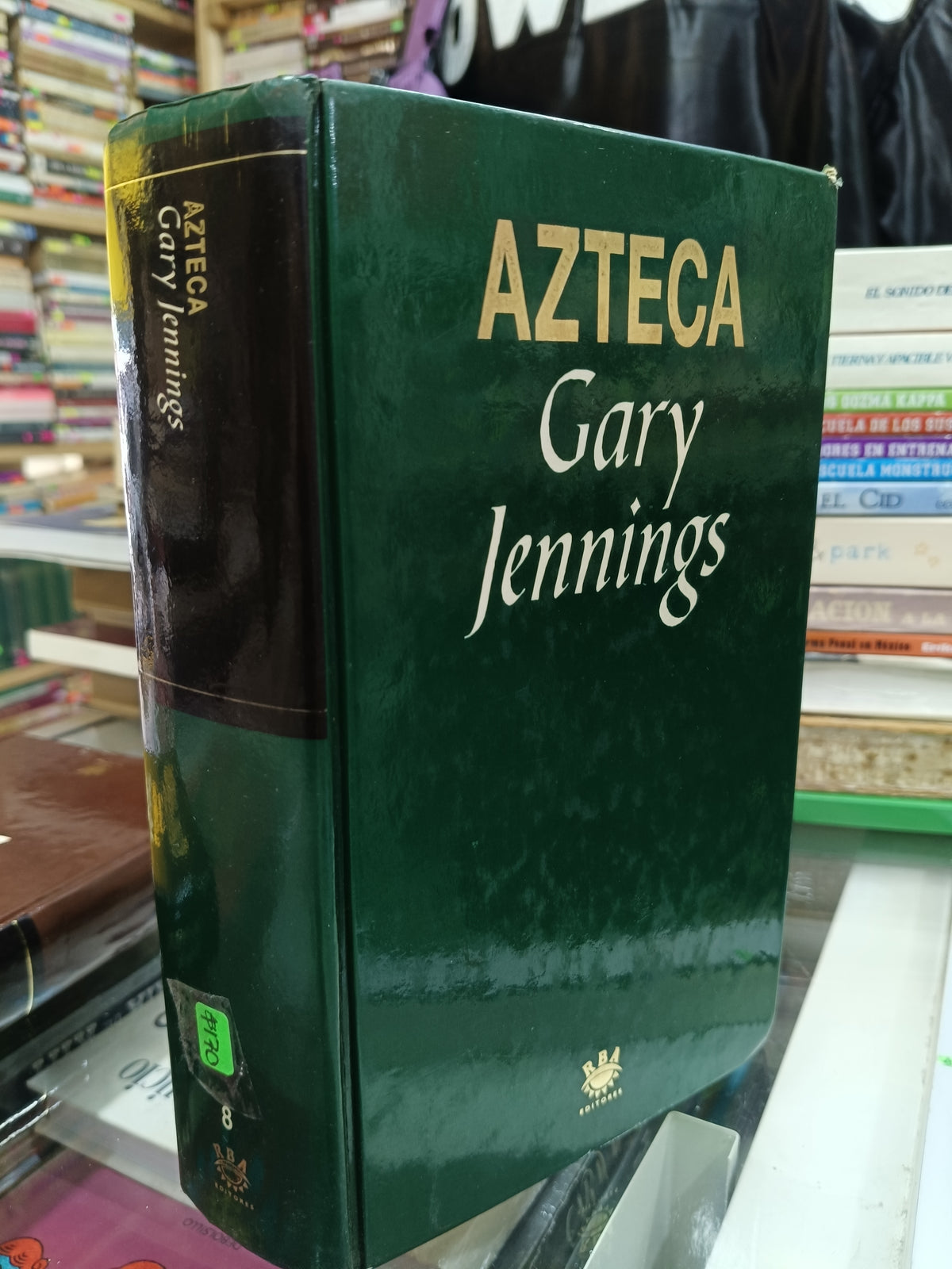 AZTECA POR GARY JENNINGS USADO NOVELA JUAREZ 507
