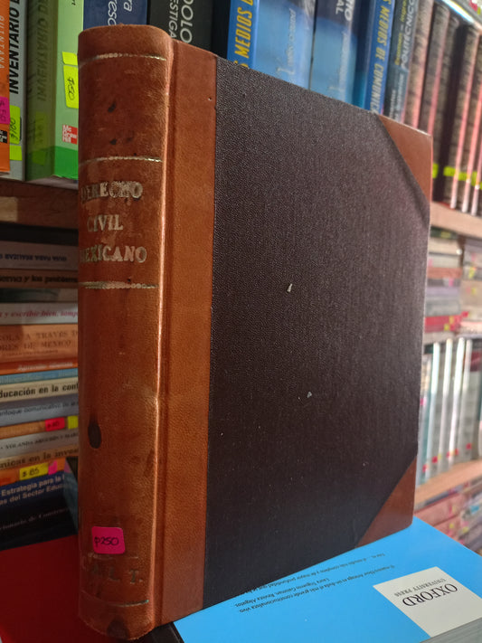 ELEMENTOS DE DERECHO CIVIL MEXICANO POR RAFAEL DE PINA USADO DERECHO JUAREZ 515