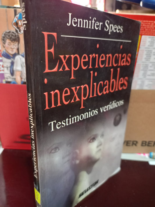 EXPERIENCIAS INEXPLICABLES POR JENNIFER SPEES USADO NOVELA LITERARIO 305
