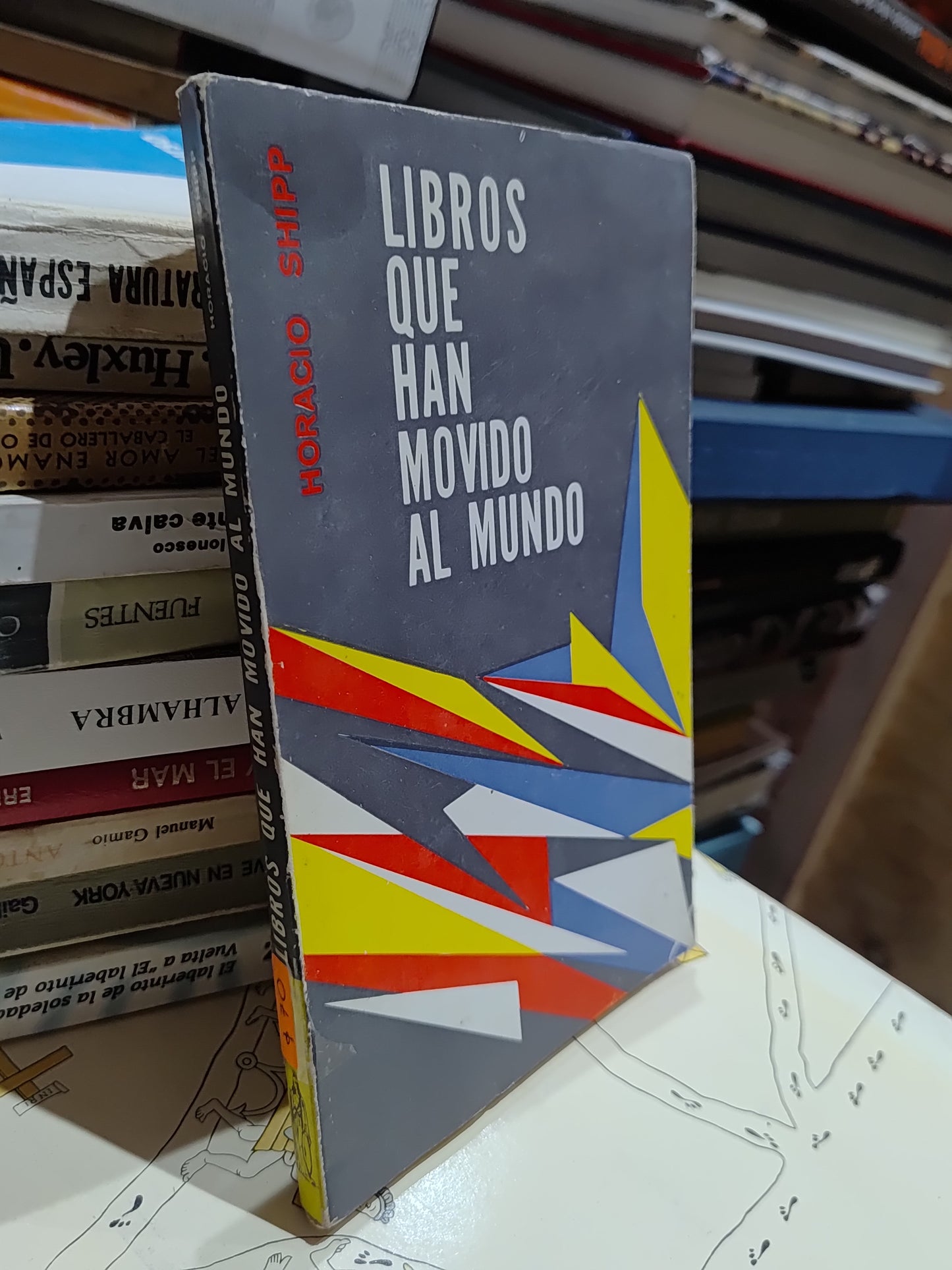 LIBROS QUE HAN MOVIDO AL MUNDO POR HORACIO SHIPP USADO NOVELAS JUAREZ 515