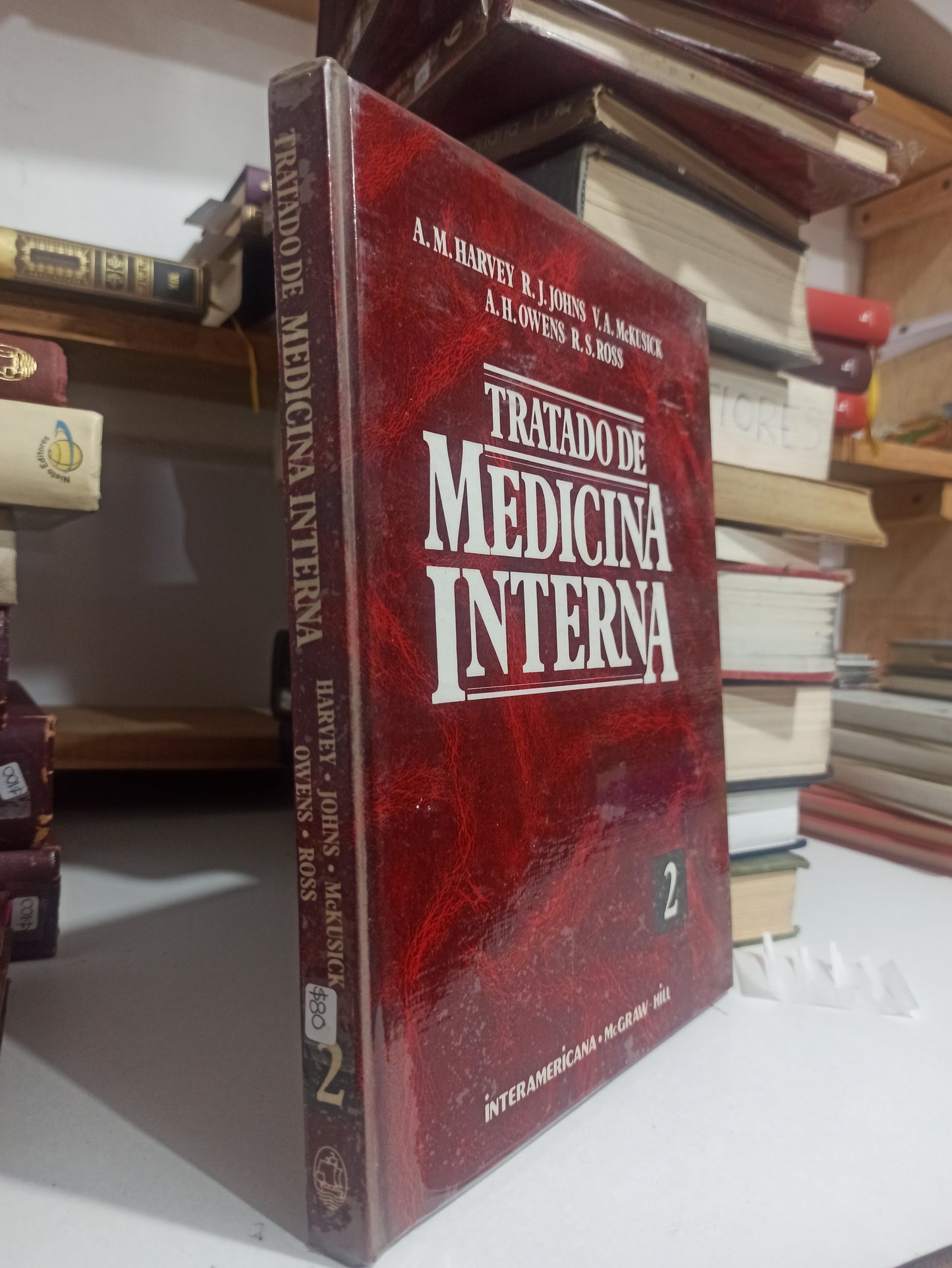 TRATADO DE MEDICINA INTERNA TOMO 2 POR A. M. JARVEY Y OTROS USADO SALUD JUÁREZ
