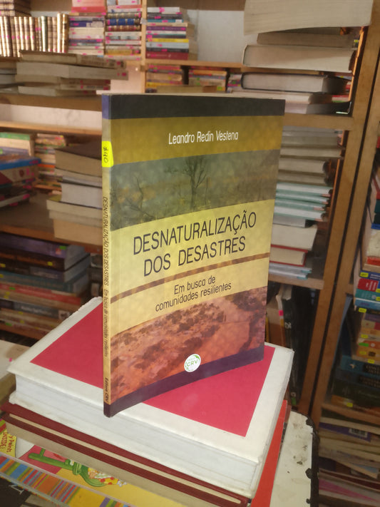DESNATURALIZACAO DOS DESASTRES POR LEANDRO REDIN VESTENA USADO IDIOMAS LITERARIO 207