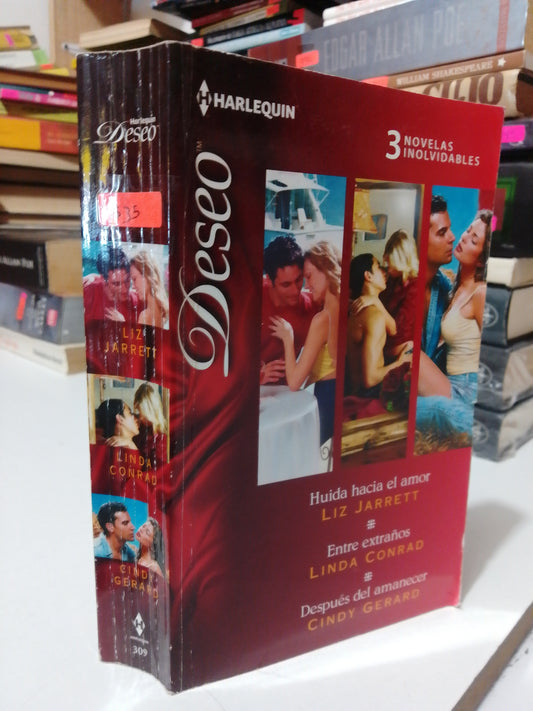 HUIDA HACIA EL AMOR POR LIZ JARRETT USADO NOVELA JUAREZ