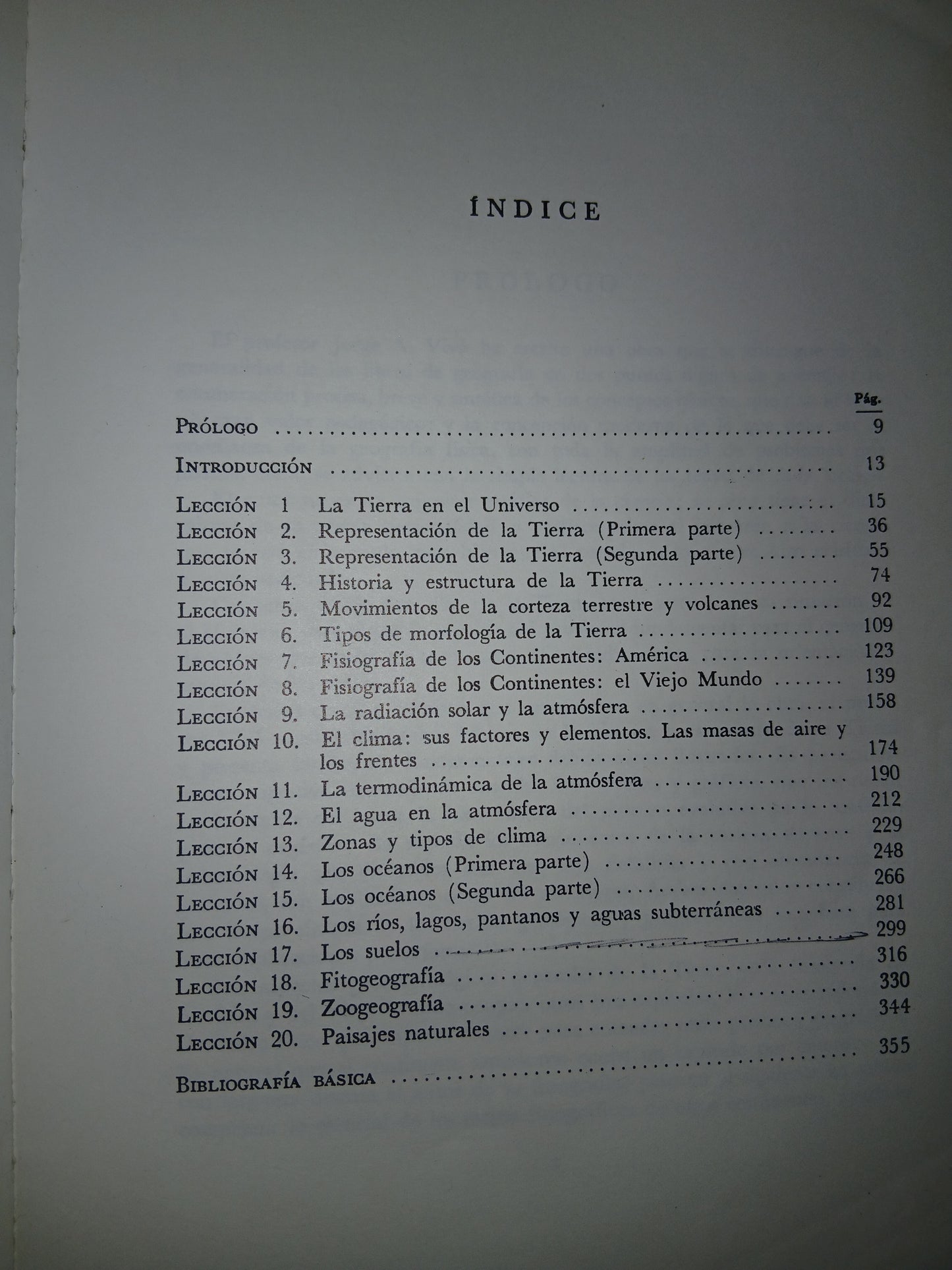 GEOGRAFÍA FÍSICA POR JORGE A. VIVÓ USADO GEOGRAFÍA LITERARIO 207