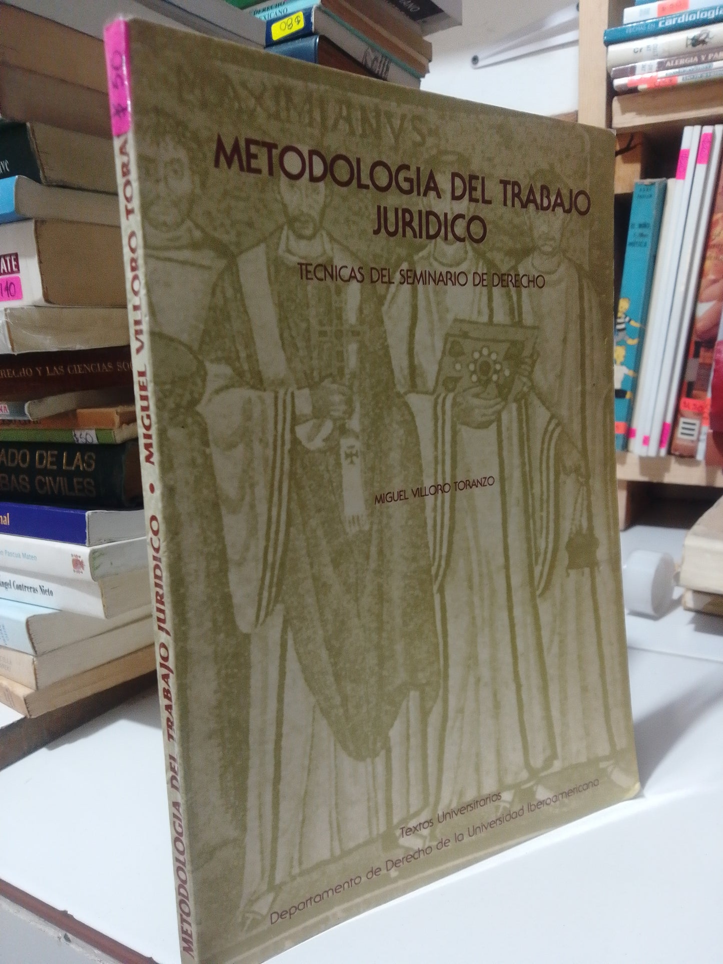 METODOLOGIA DEL TRABAJO JURIDICO POR MIGUEL VILLORO TORANZO USADO DERECHO JUAREZ