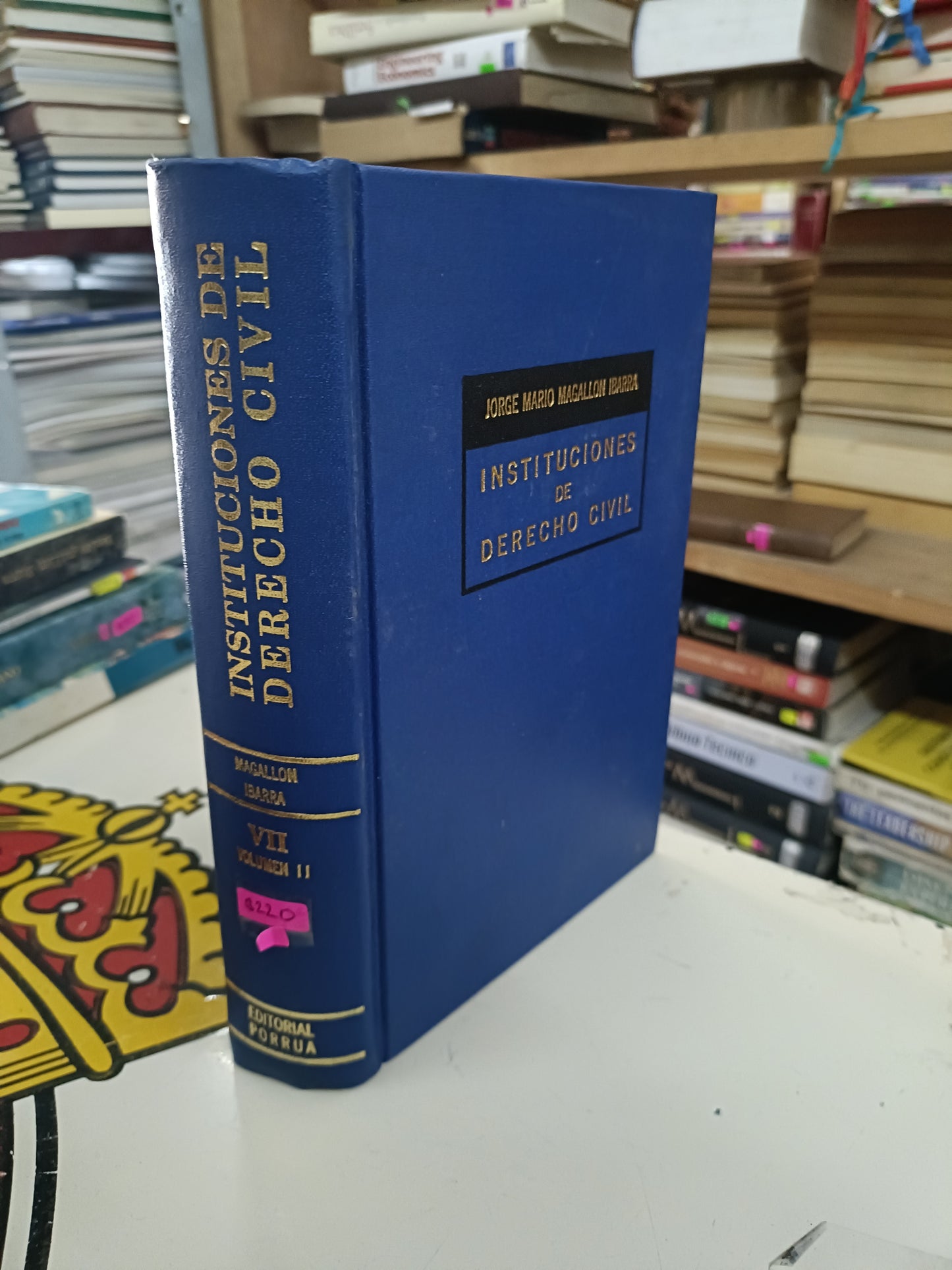 INSTITUCIONES DE DERECHO CIVIL (TOMO VII. VOLUMEN Il) POR JORGE MARIO MAGALLÓN IBARRA USADO DERECHO JUAREZ 515