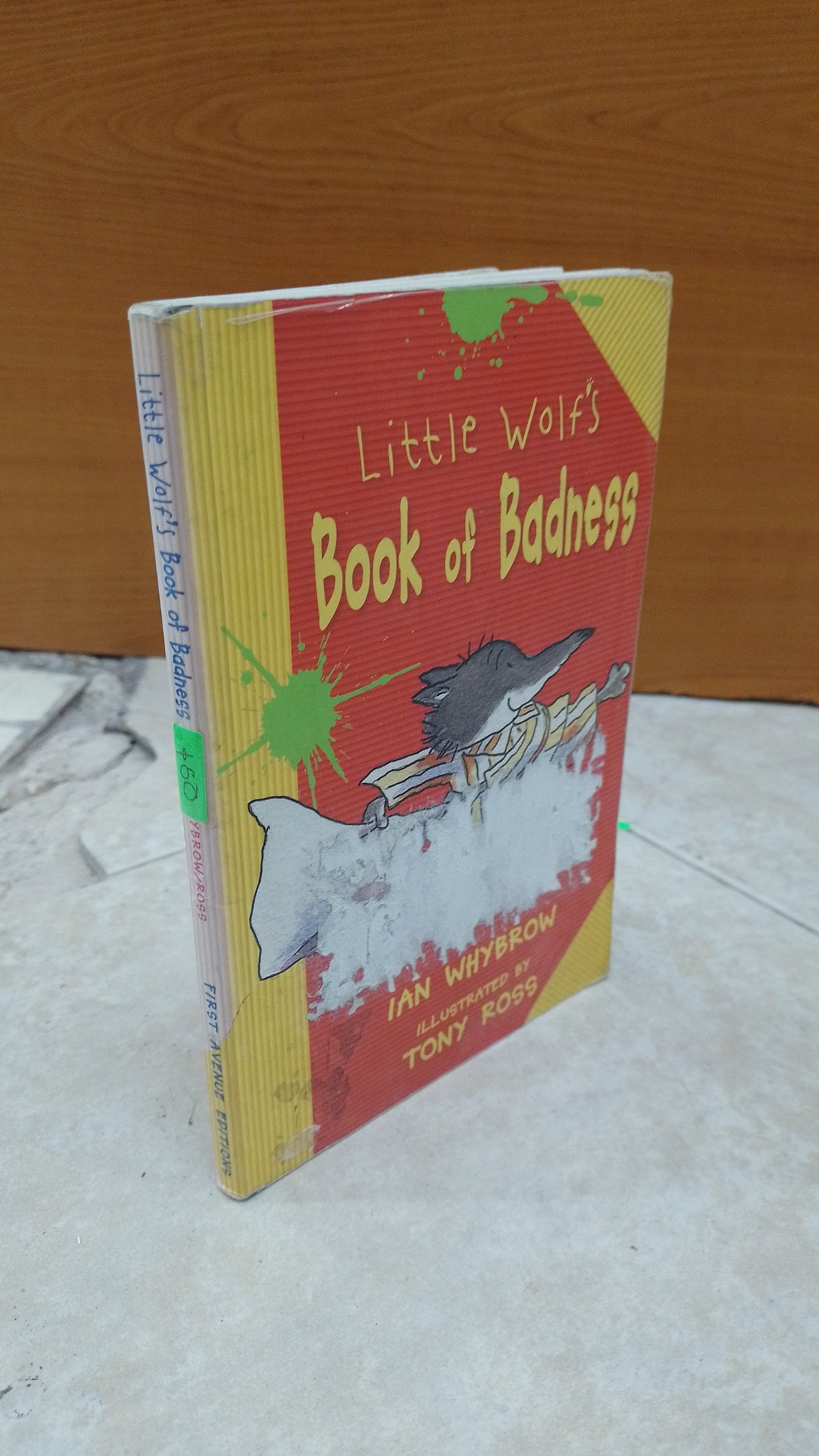 LITTLE WOLFS BOOK OF BADNESS POR IAN WHYBROW USADO IDIOMAS JUAREZ 515