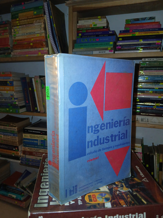 INGENIERIA INDUSTRIAL. ESTUDIO DE TIEMPOS Y MOVIMIENTOS POR BENJAMIN W. NIEBEL USADO INGENIERÍA LITERARIO 207