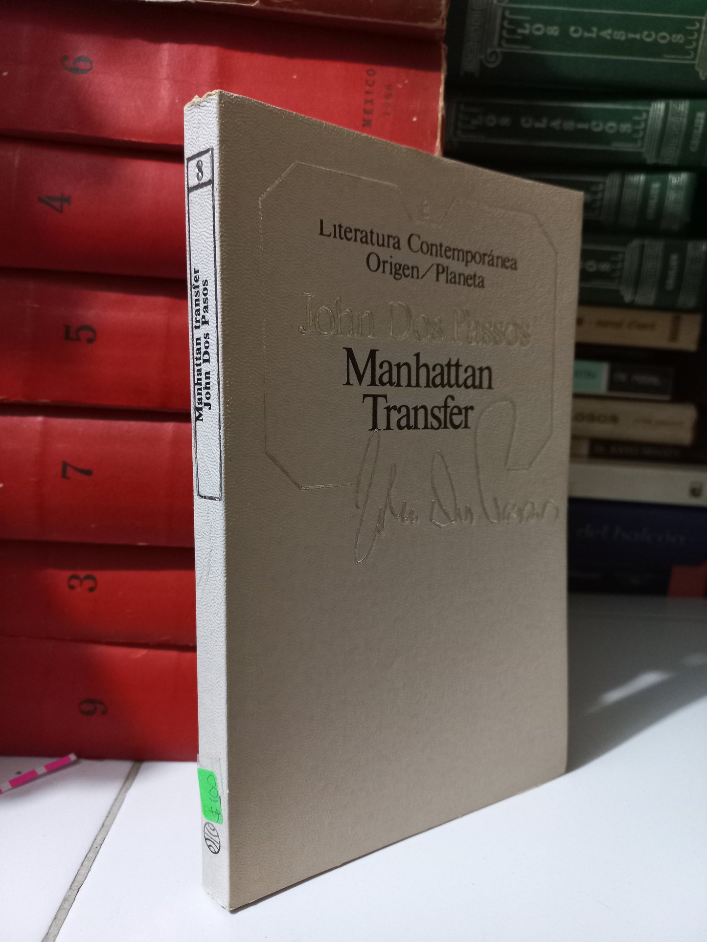 MANHATTAN TRANSFER POR JOHN DOS PASSOS USADO NOVELA JUÁREZ