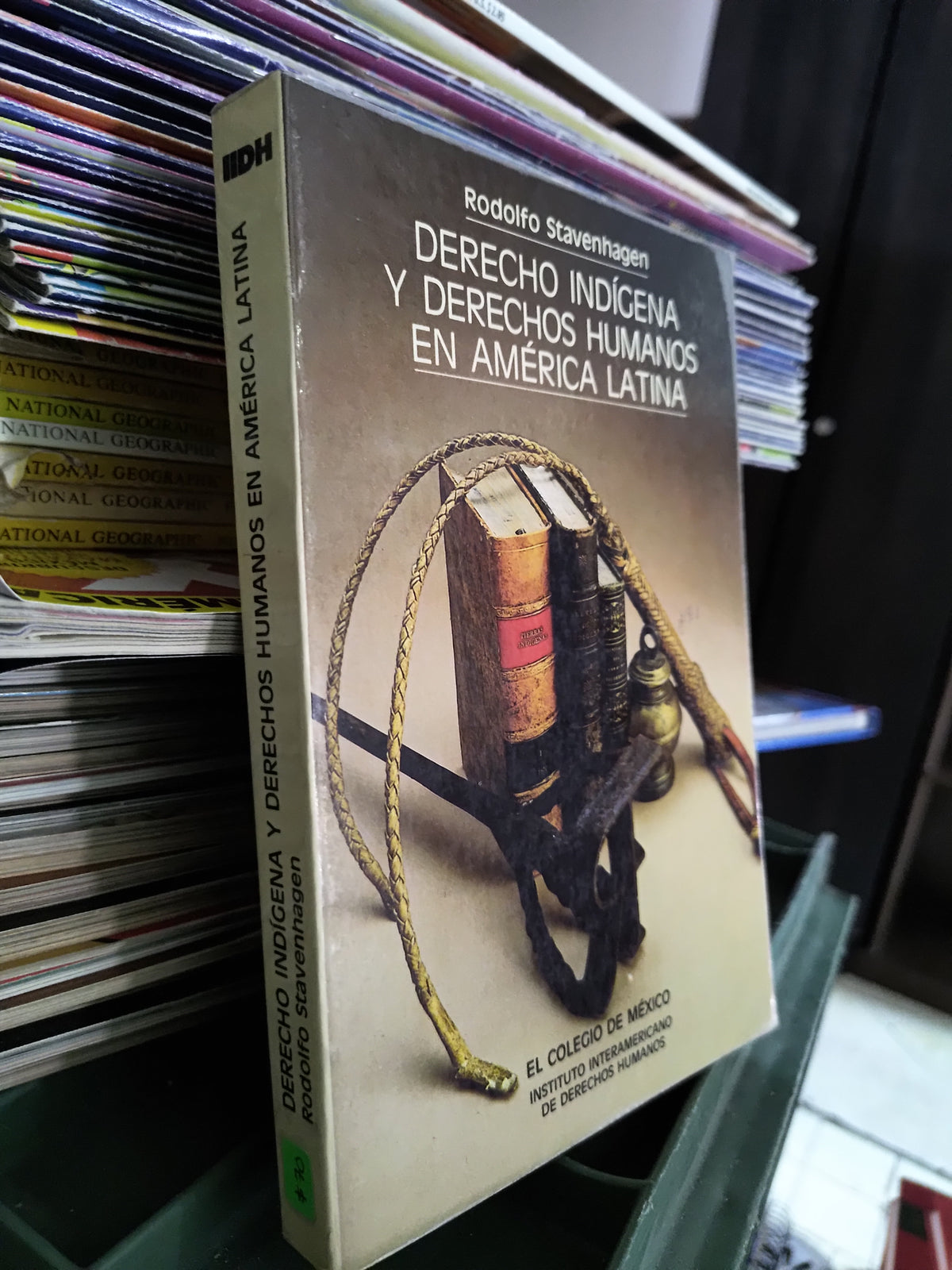 DERECHO INDIGENA Y DERECHOS HUMANOS EN AMERICA LATINA POR RODOLFO STAVENHAGEN USADO DERECHO JUAREZ 515