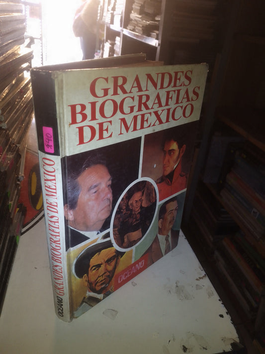 GRANDES BIOGRAFÍAS DE MÉXICO USADO HISTORIA LITERARIO 207
