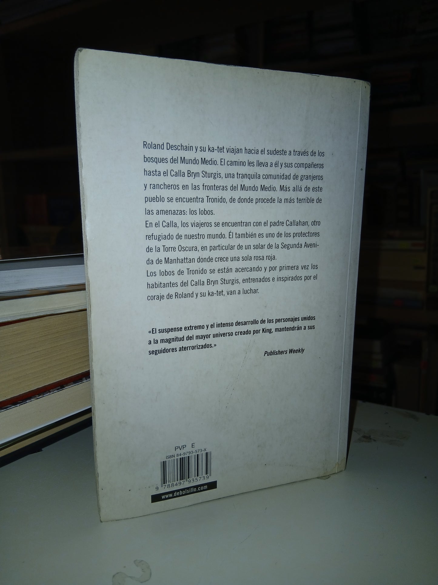 LOBOS DEL CALLA (LA TORRE OSCURA V) POR STEPHEN KING USADO NOVELA LITERARIO 207