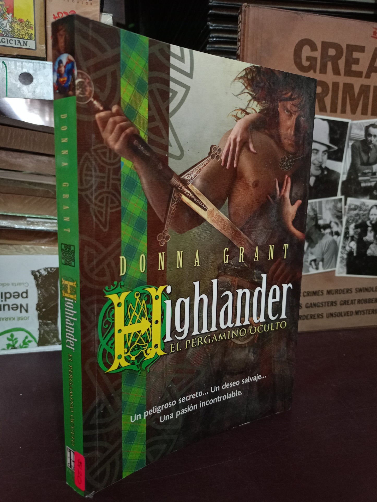 HIGHLANDER POR DONNA GRANT USADO NOVELA LITERARIO 305