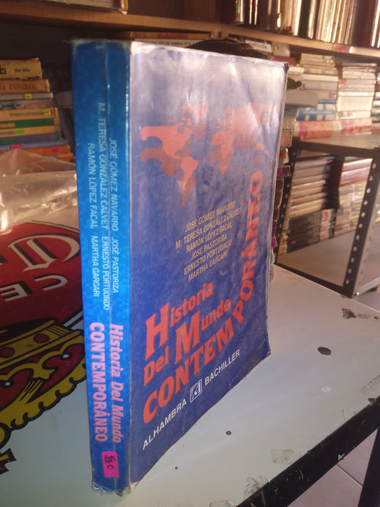 HISTORIA DEL MUNDO CONTEMPORÁNEO POR AUTORES VARIOS USADO HISTORIA LITERARIO 207