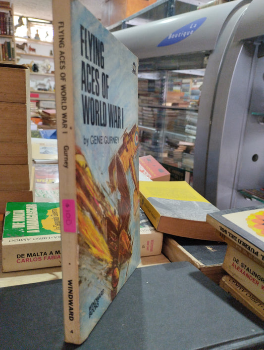 FLYING ACES OF WORLD WAR I BY GENE GURNEY USADO HISTORIA ALDAMA EDITORIAL WINDWARD BOOKS TAPA BLANDA LIBRO EN BUEN ESTADO