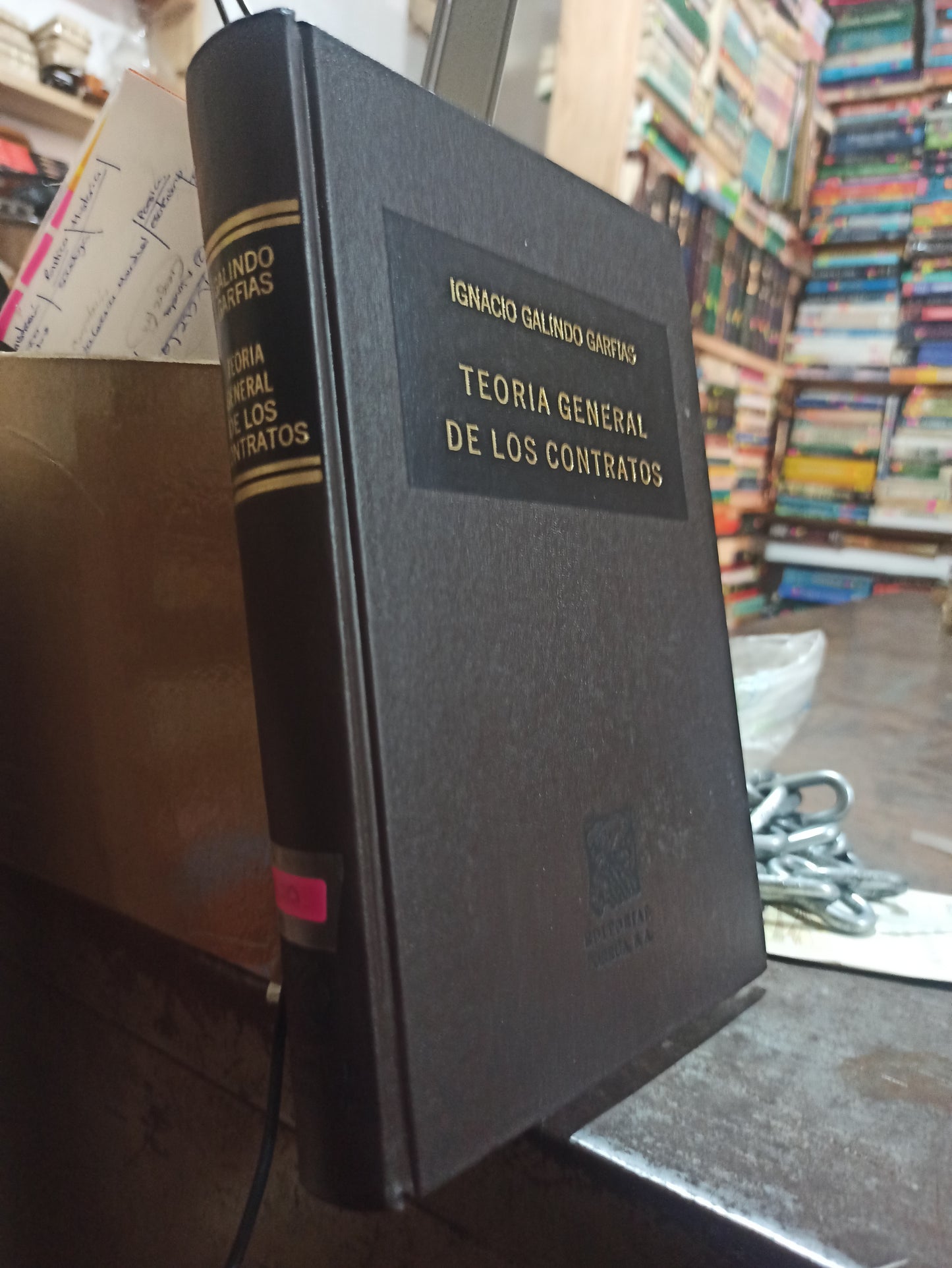 TEORIA GENERAL DE LOS CONTRATOS POR IGNACIO GALINDO GARFIAS USADO DERECHO ALDAMA