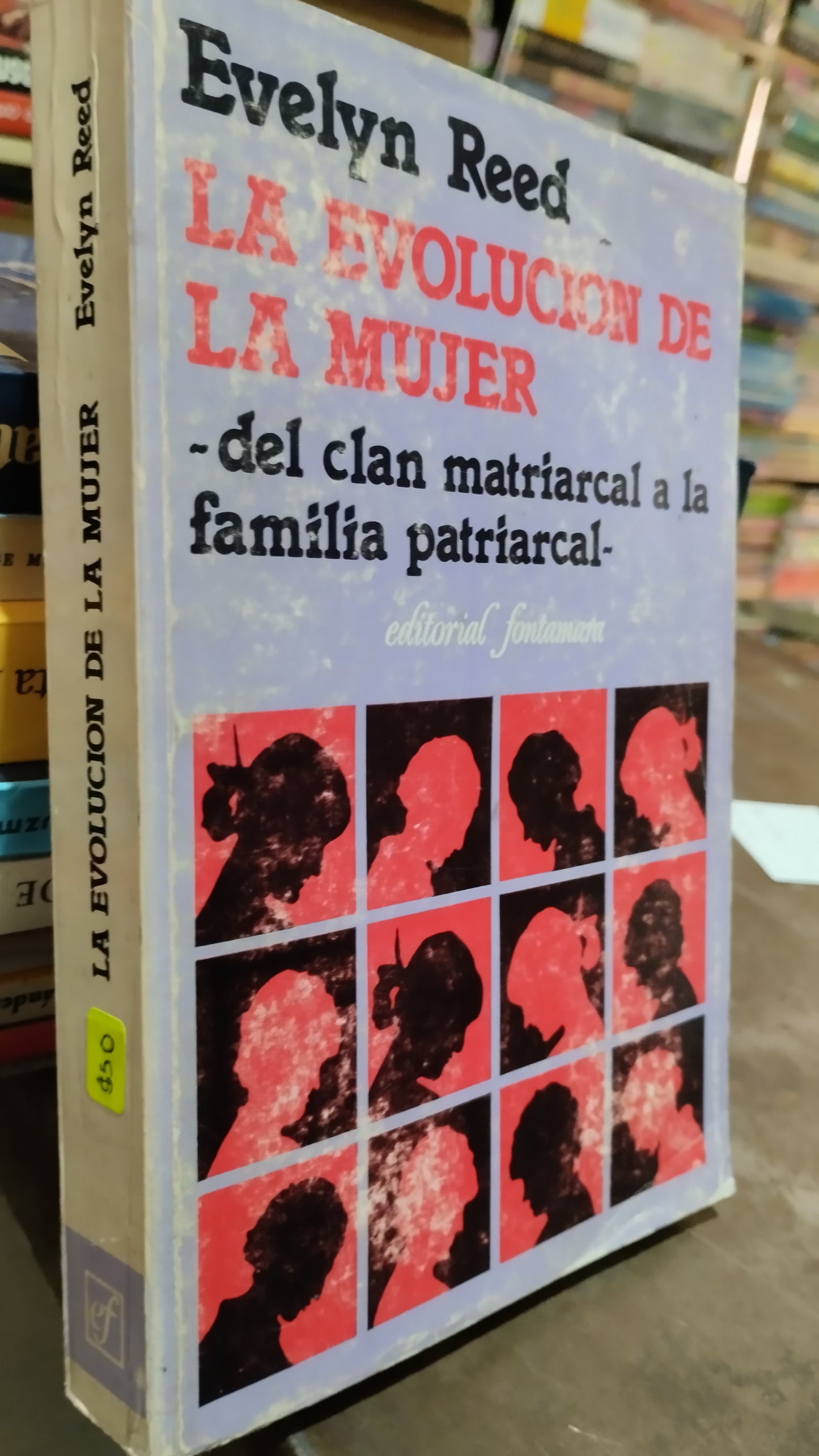 LA EVOLUCION DE LA MUJER POR EVELYN REED LIBRO USADO NOVELAS ALDAMA