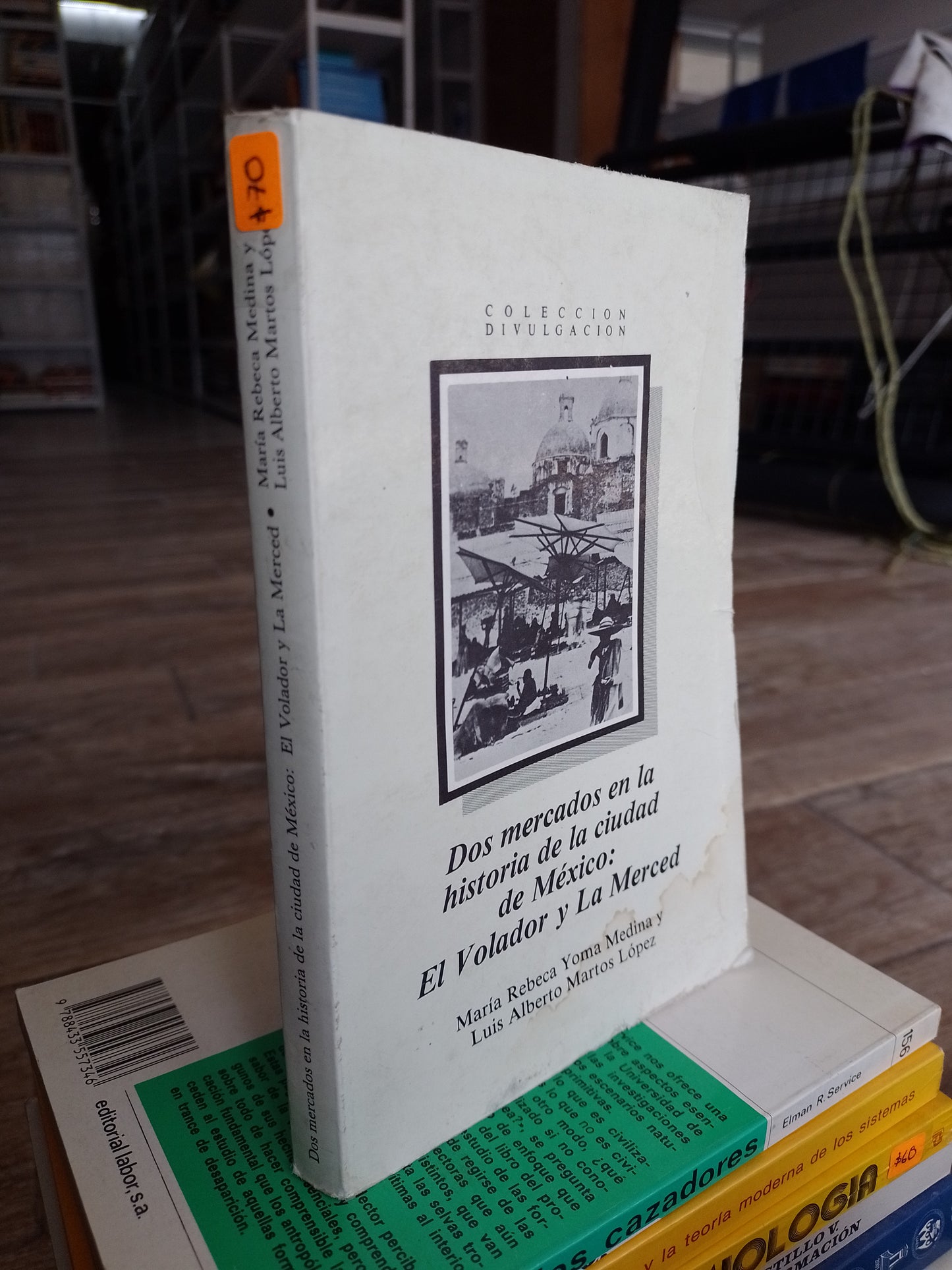 DOS MERCADOS EN LA HISTORIA DE LA CIUDAD DE MEXICO EL VOLADOR Y LA MERCED POR MARIA REBECA YOMA MEDINA Y LUIS ALBERTO MARTOS LOPEZ USADO SOCIOLOGIA JUAREZ 515
