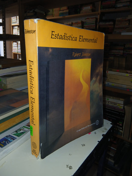 ESTADÍSTICA ELEMENTAL POR ROBERT JONHSON USADO ESTADÍSTICA LITERARIO 207