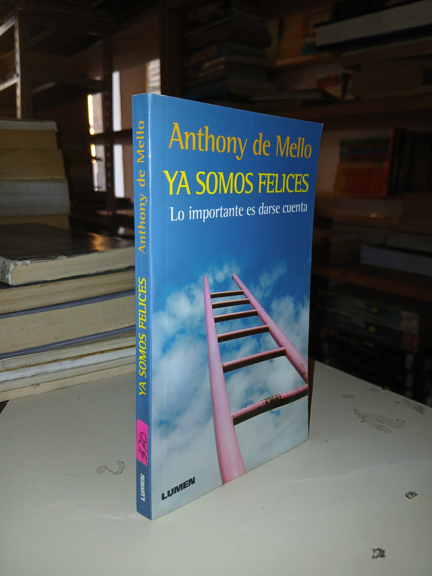 YA SOMOS FELICES POR ANTHONY DE MELLO USADO SUPERACIÓN PERSONAL LITERARIO 207