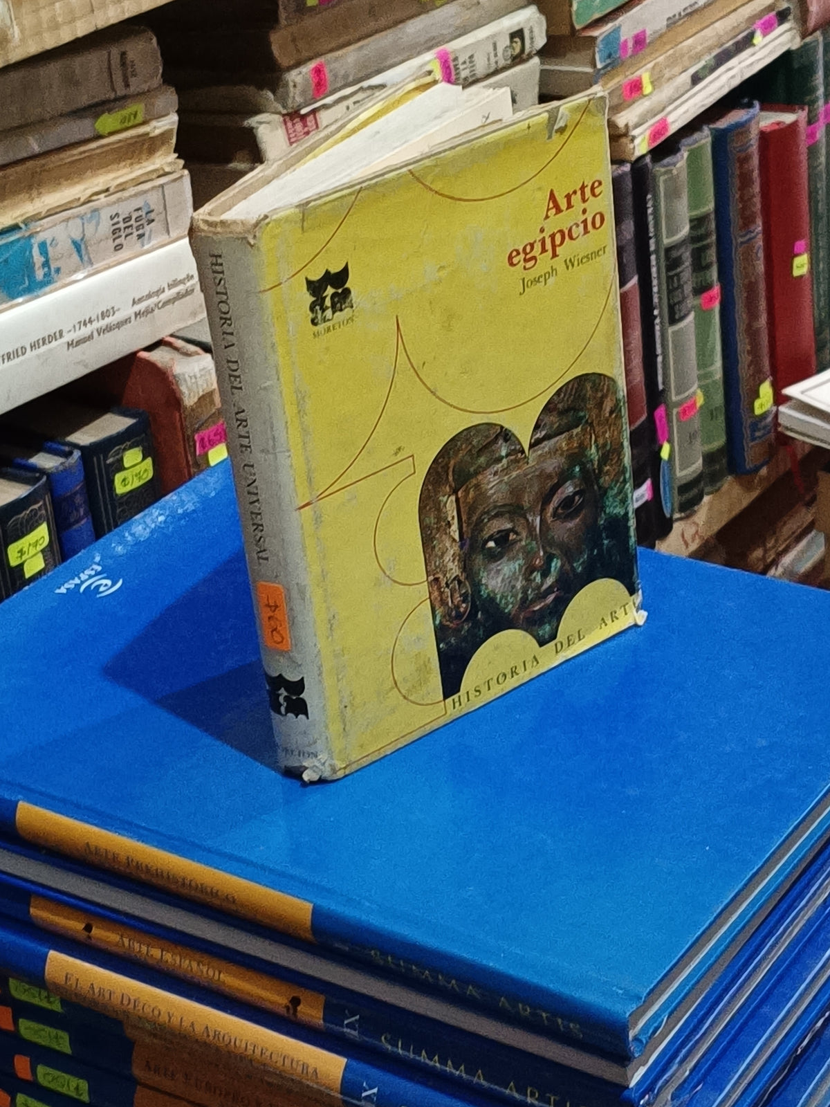 ARTE EGIPCIO JOSEPH WIESNER USADO HISTORIA LITERARIO 305