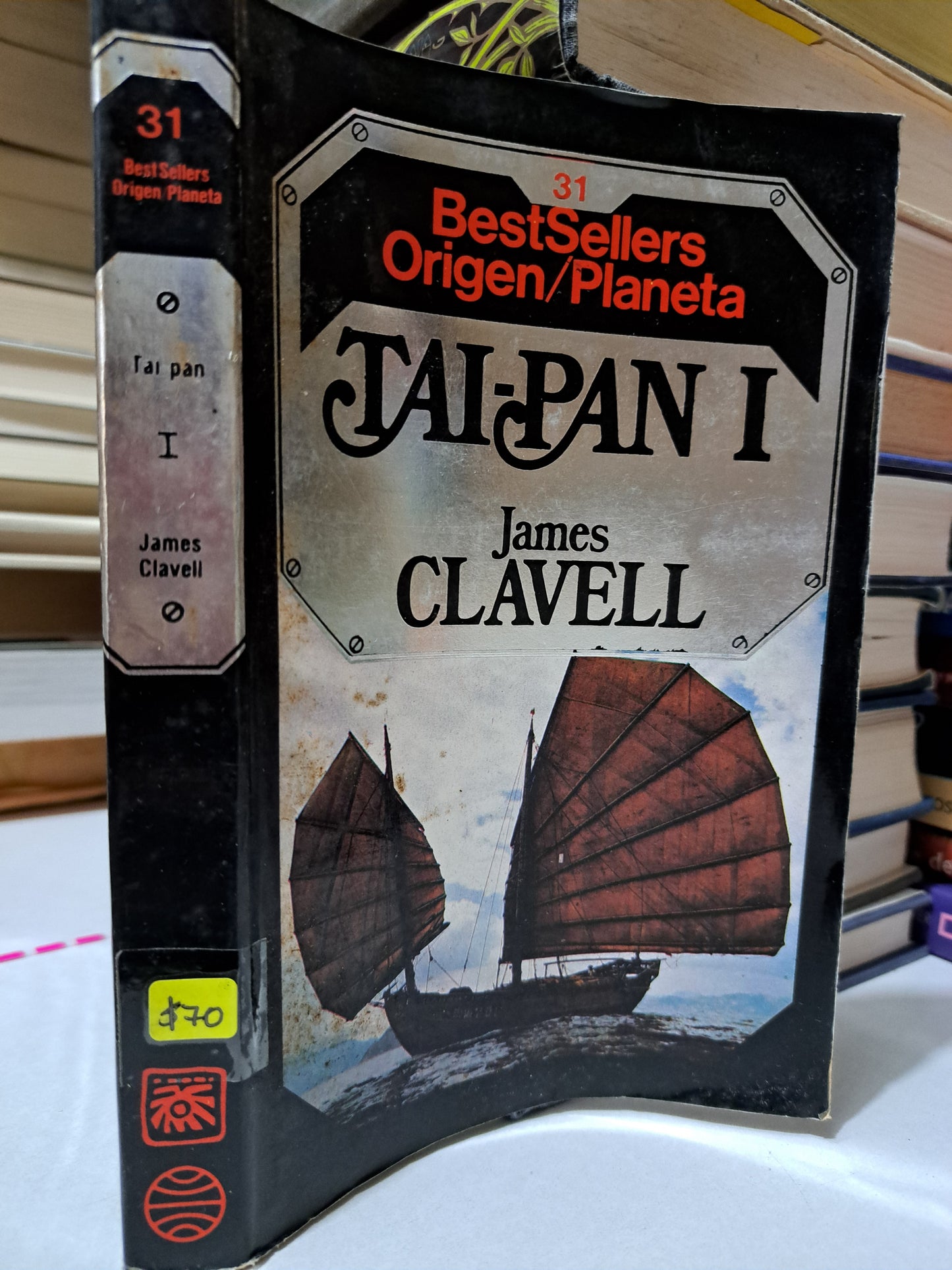 TAI-PAN I JAMES CLAVELL #31 USADO NOVELA JUÁREZ