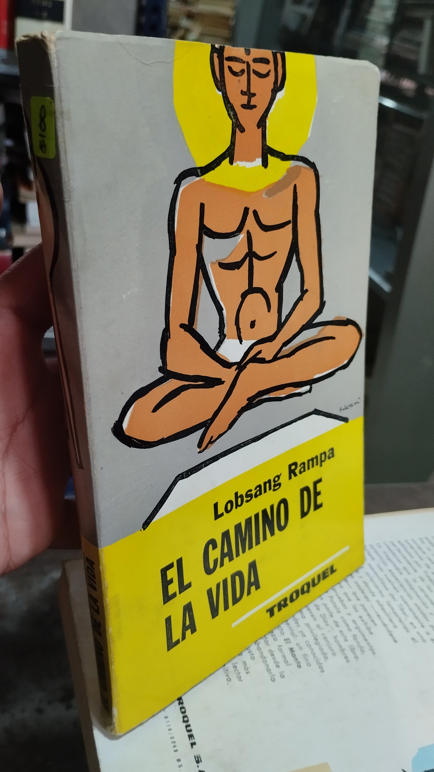 EL CAMINO DE LA VIDA POR LOBSANG RAMPA LIBRO USADO NOVELAS ALDAMA