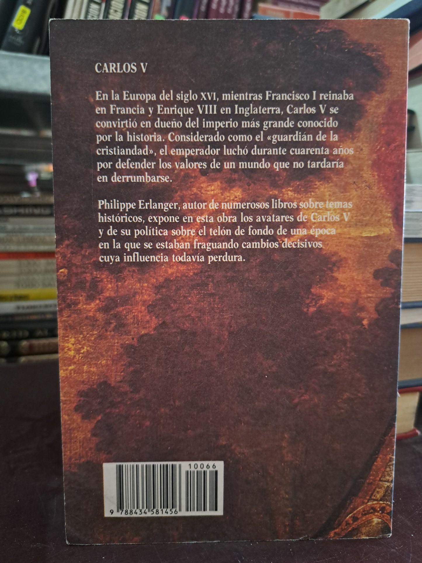 CARLOS V PHILIPPE ERLANGER USADO HISTORIA LITERARIO 305
