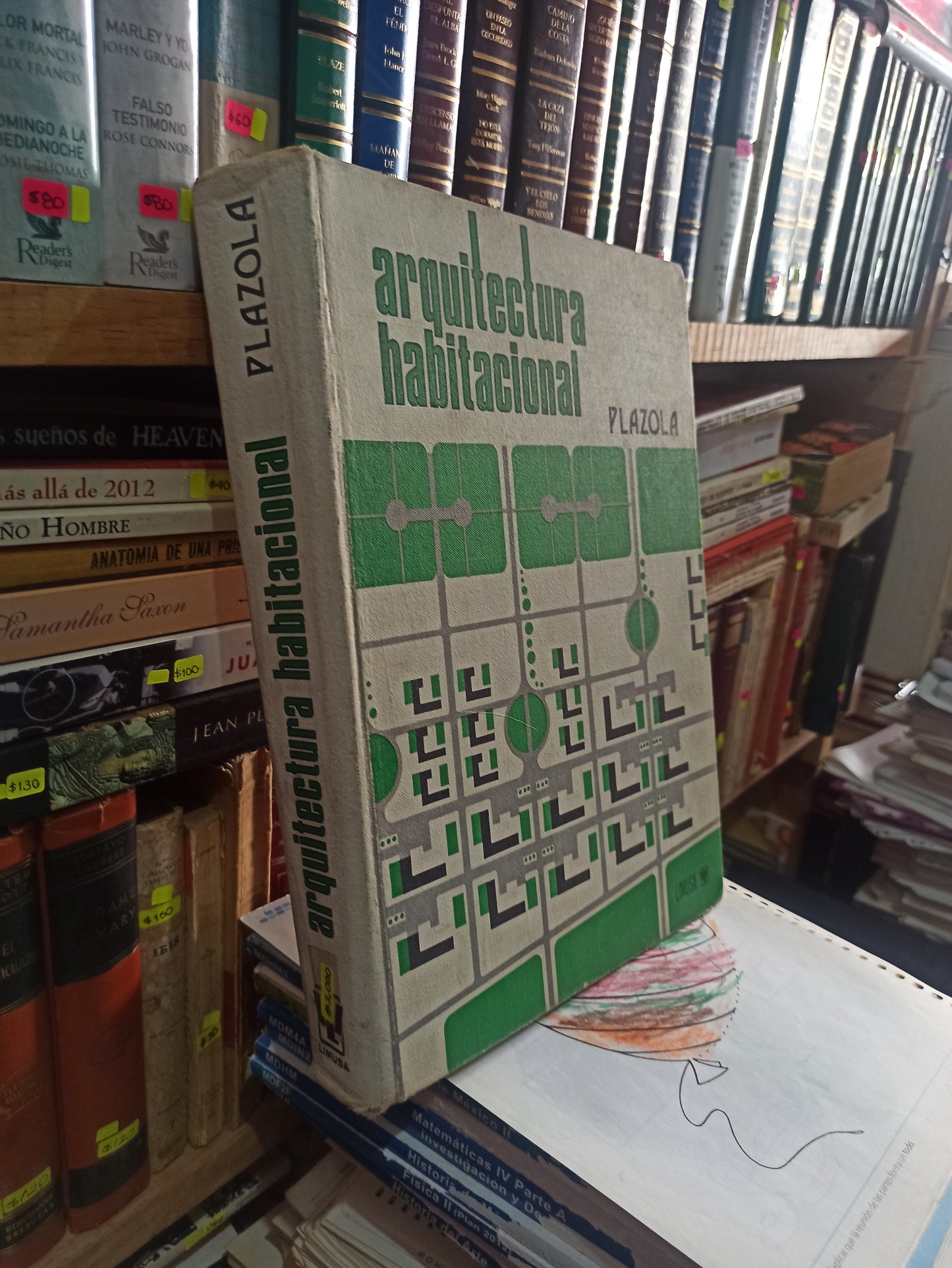 ARQUITECTURA HABITACIONAL POR ALFREDO PLAZOLA CISNEROS USADO ARTE LITERARIO 305
