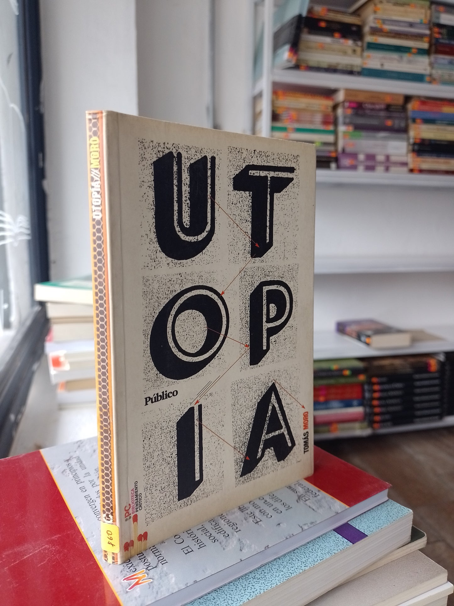 UTOPIA POR TOMAS MORO USADO POLITICA JUAREZ 515