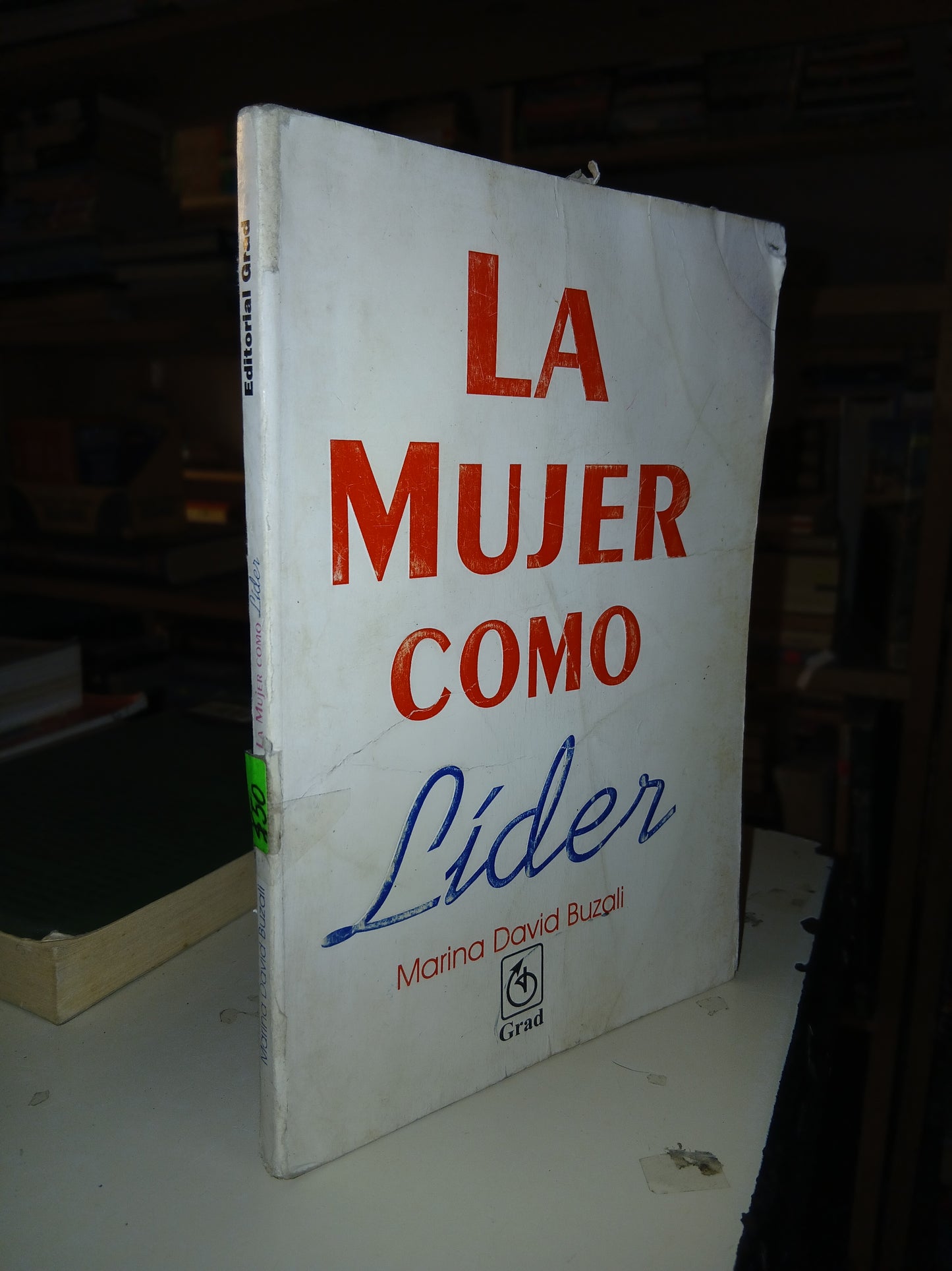 LA MUJER COMO LIDER POR MARINA DAVID BUZALI USADO SUPERACIÓN PERSONAL LITERARIO 207