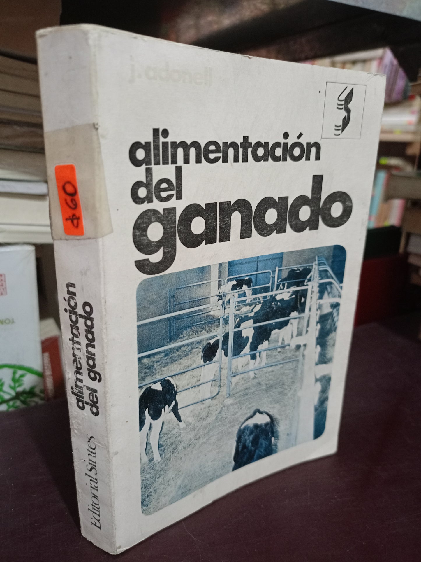 ALIMENTACION DEL GANADO J. ADONELL USADO OFICIOS LITERARIO 305
