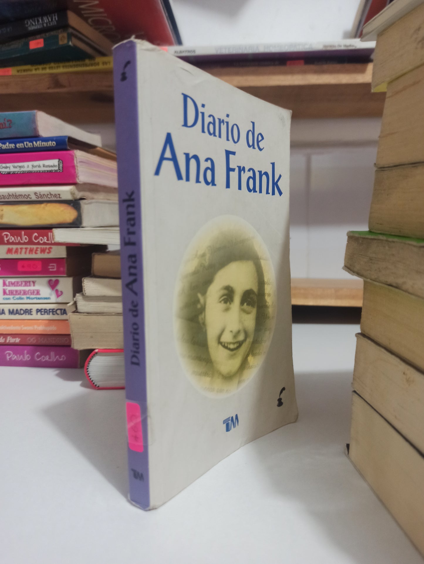 DIARIO DE ANA FRANK POR EDITORIAL TOMO USADO NOVELAS JUÁREZ