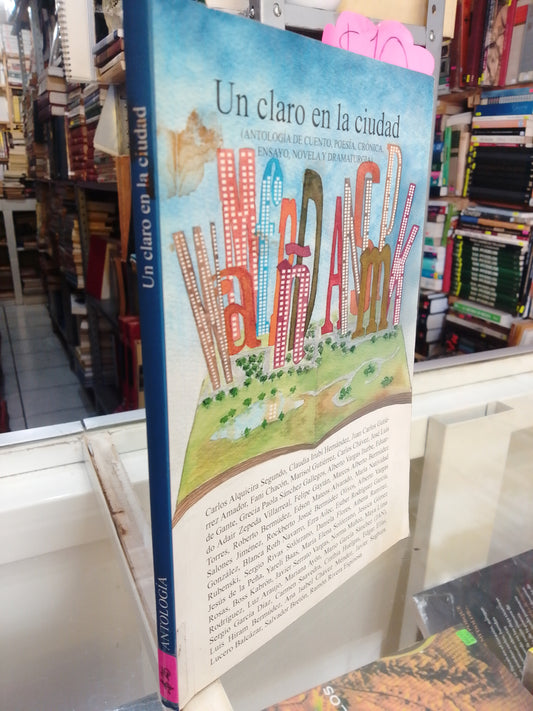 UN CLARO EN LA CIUDAD ANTOLOGIA USADO NOVELAS JUAREZ