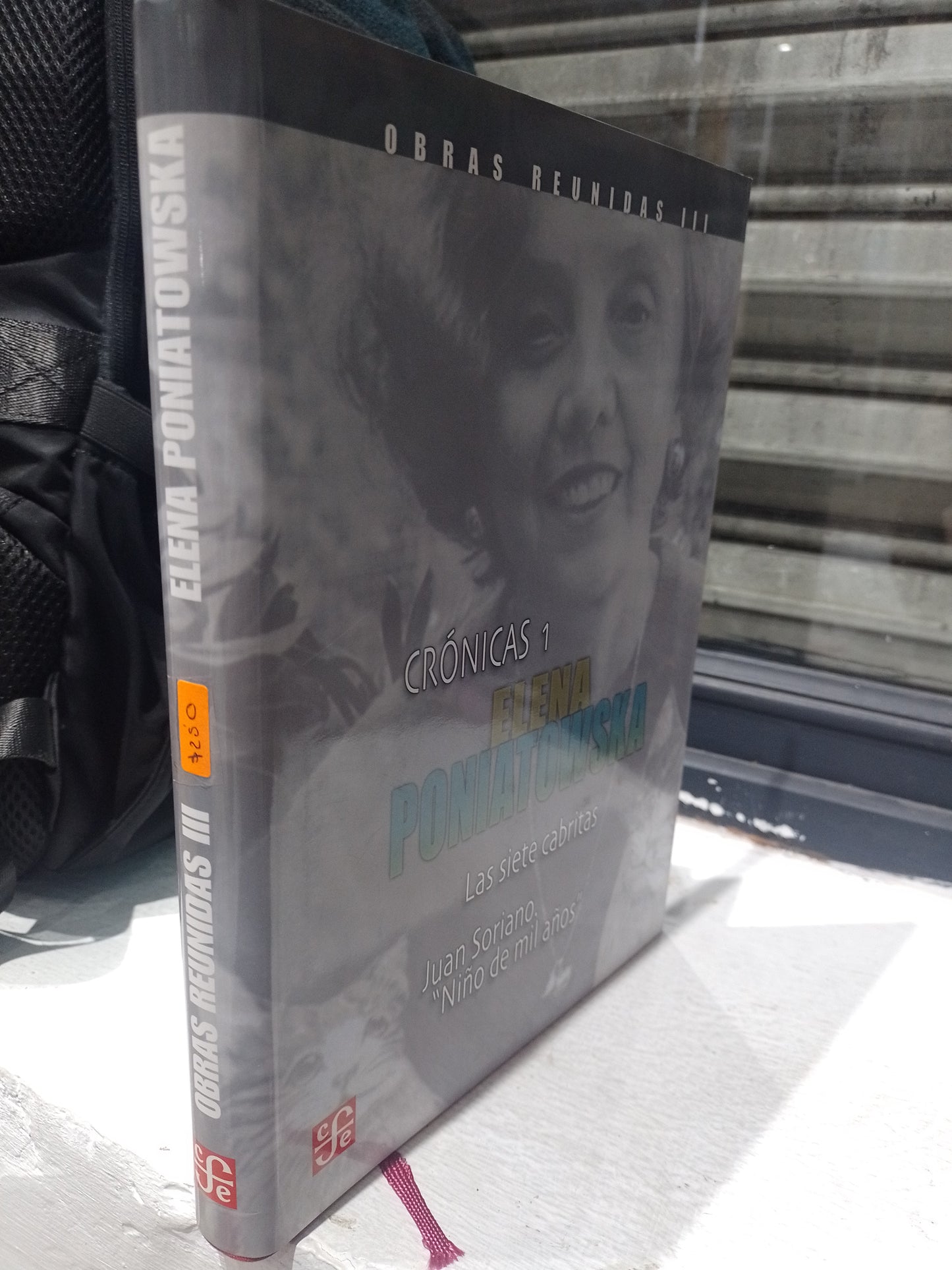 OBRAS REUNIDAS III CRONICAS I POR ELENA PONIATOWSKA USADO NOVELA JUAREZ 515