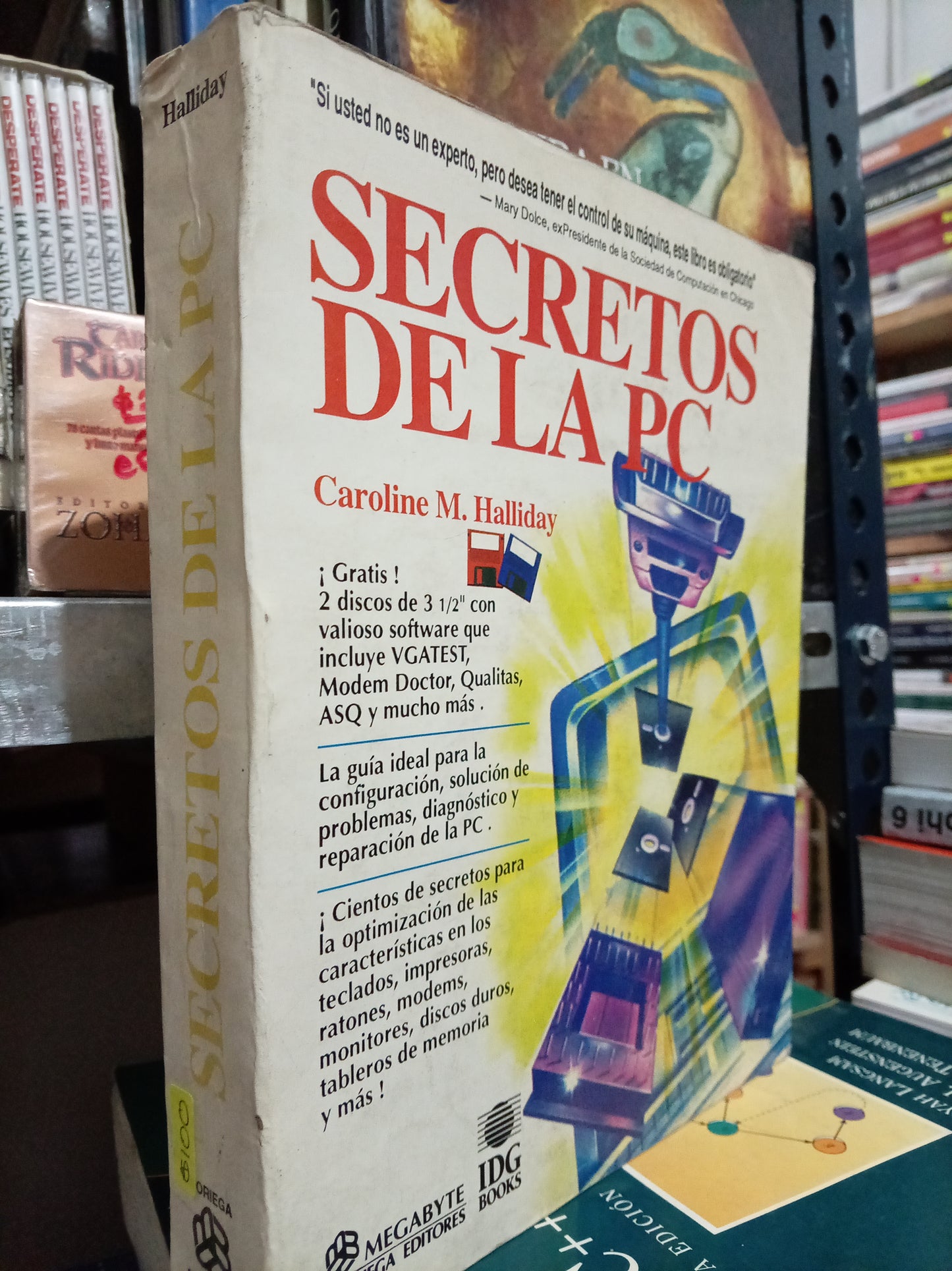 SECRETOS DE LA PC POR CAROLINE M. HALLIDAY USADO COMPUTO LITERARIO 305