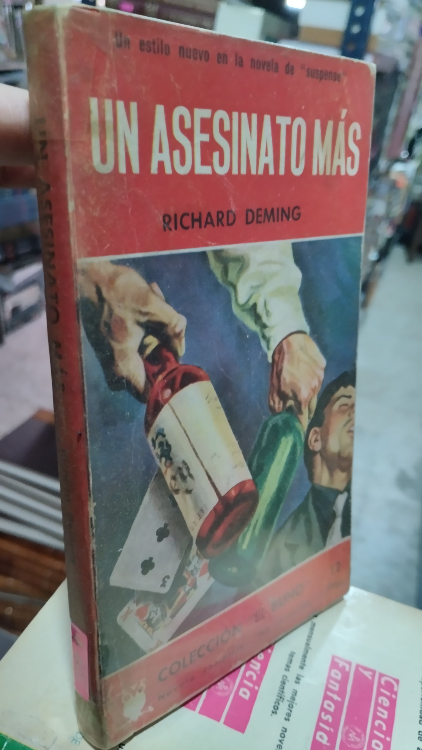 UN ASESINATO MAS POR RICHARD DEMING LIBRO USADO NOVELAS ALDAMA
