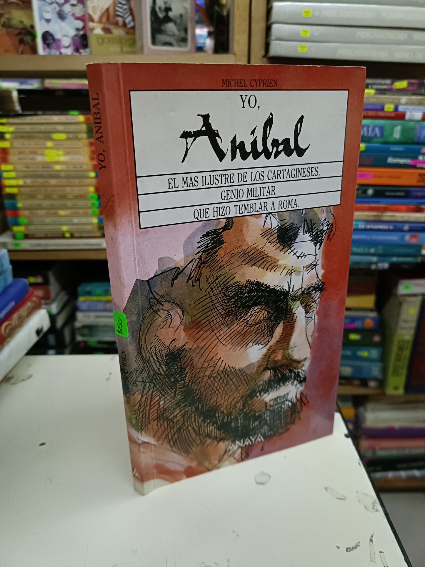 YO, ANÍBAL POR MICHEL CYPRIEN USADO NOVELA LITERARIO 207