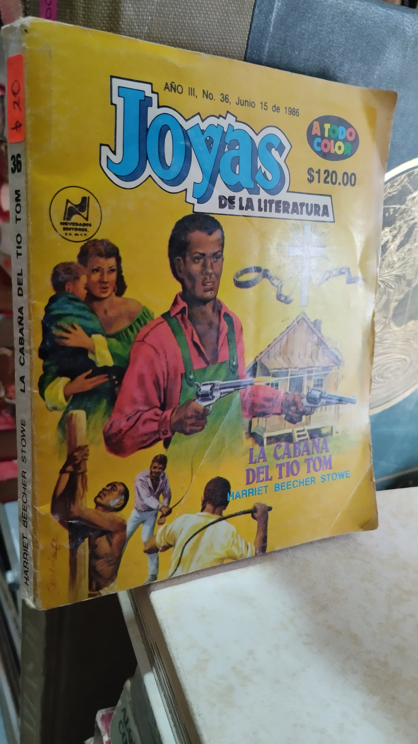 LA CABAÑA DEL TIO TOM POR HARRIET BEECHER STOWE LIBRO USADO NOVELAS ALDAMA