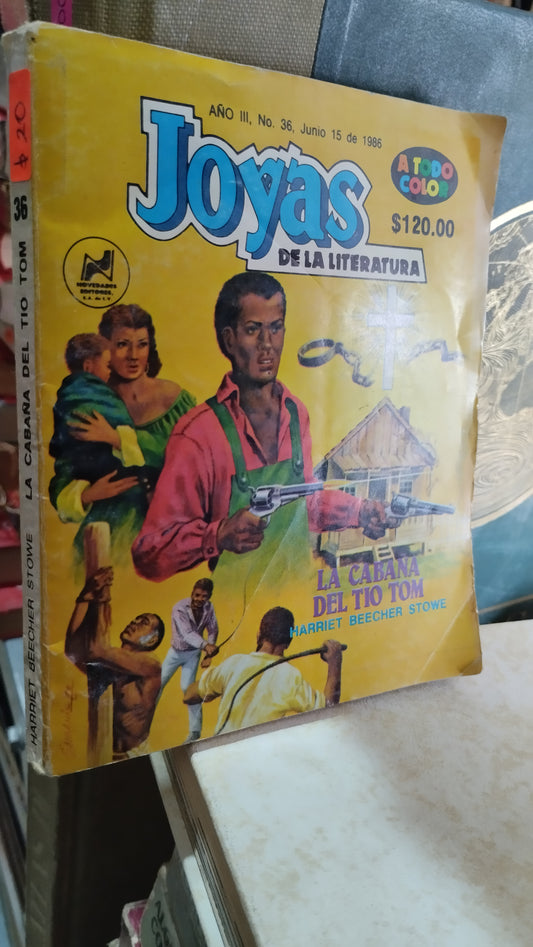 LA CABAÑA DEL TIO TOM POR HARRIET BEECHER STOWE LIBRO USADO NOVELAS ALDAMA