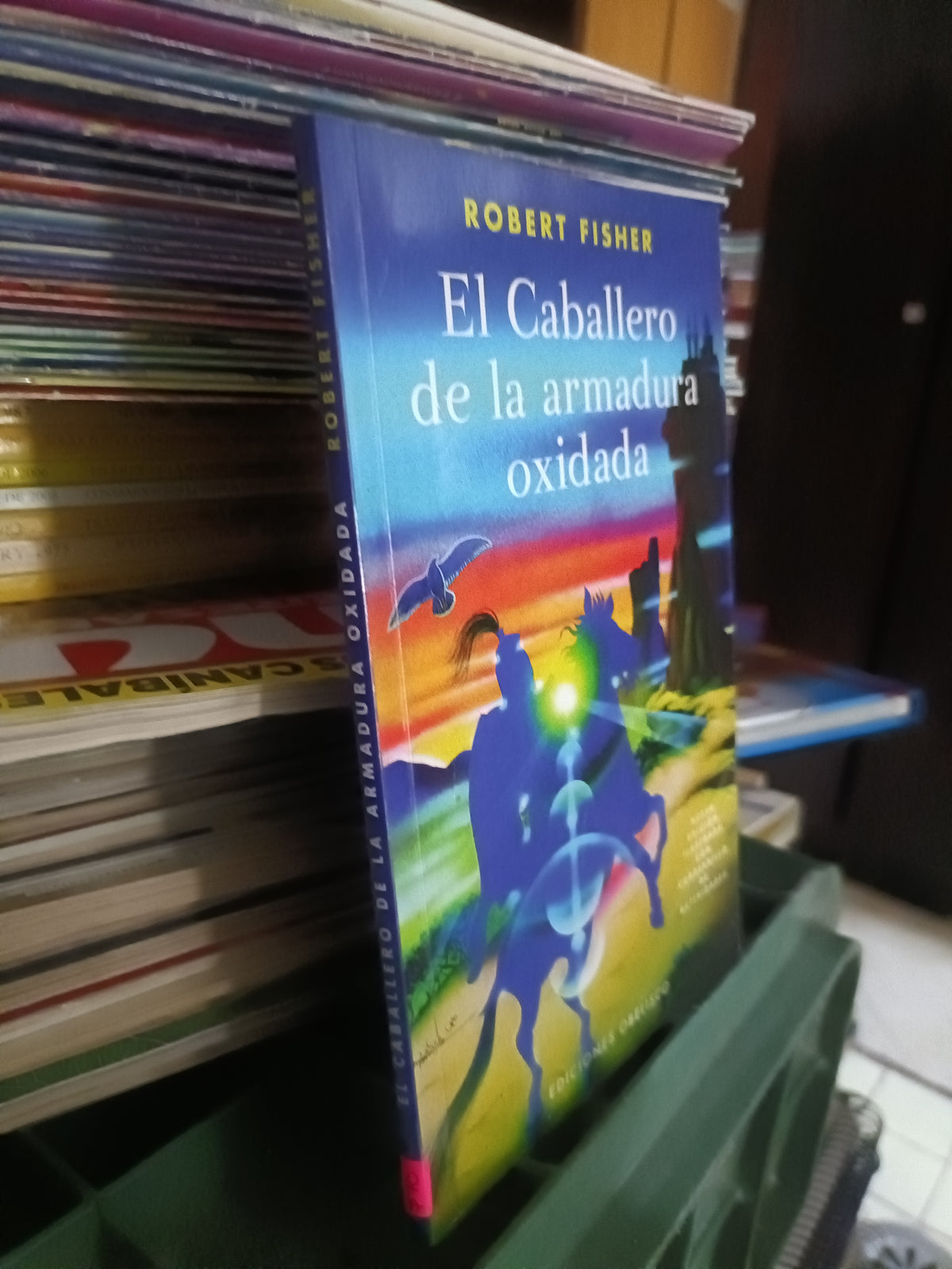 EL CABALLERO DE LA ARMADURA OXIDADA POR ROBERT FISHER USADO SUPERACION PERSONAL JUAREZ 515