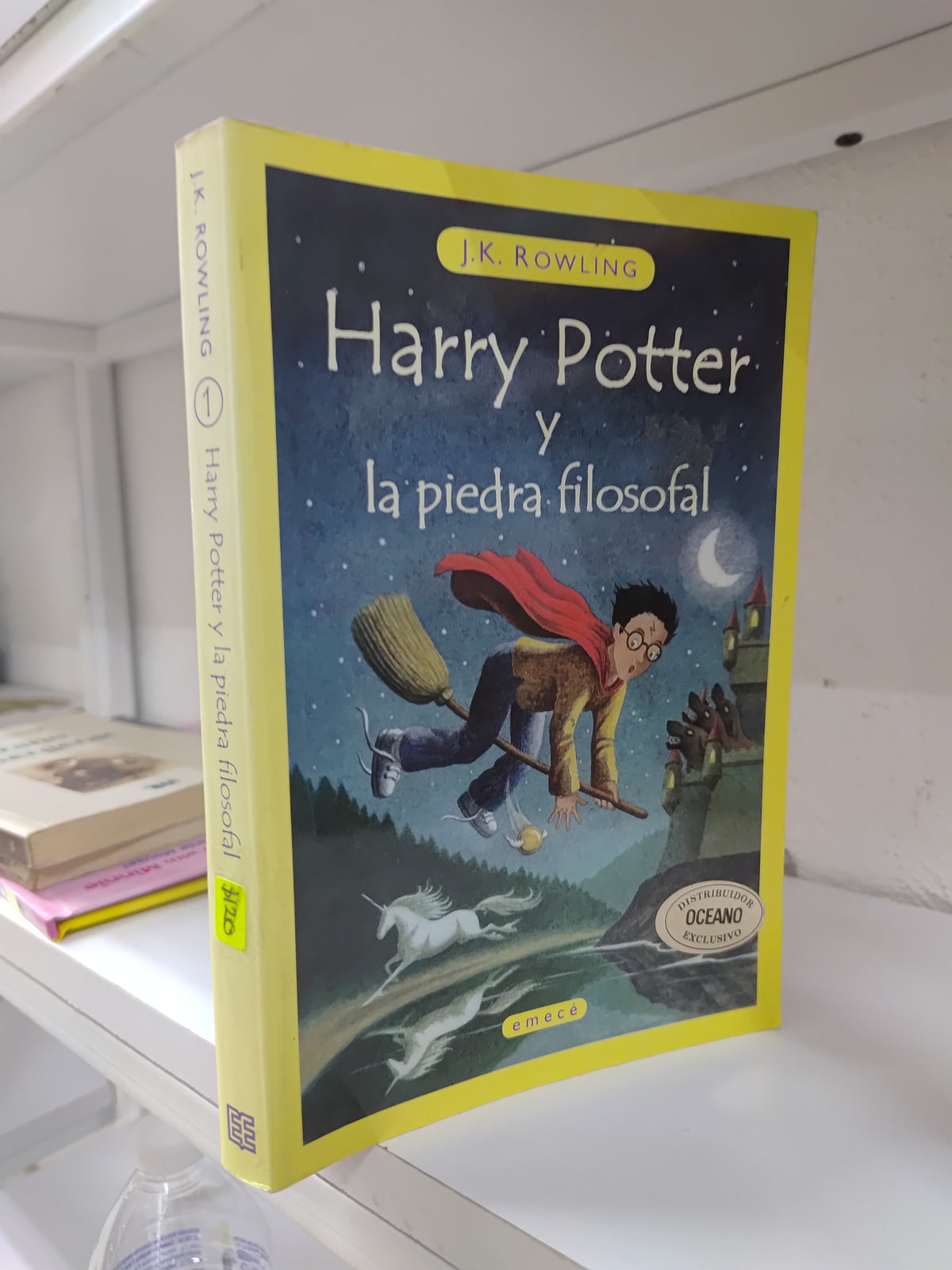 HARRY POTTER Y LA PIEDRA FILOSOFAL POR J. K. ROWLING USADO NOVELAS JUAREZ 515