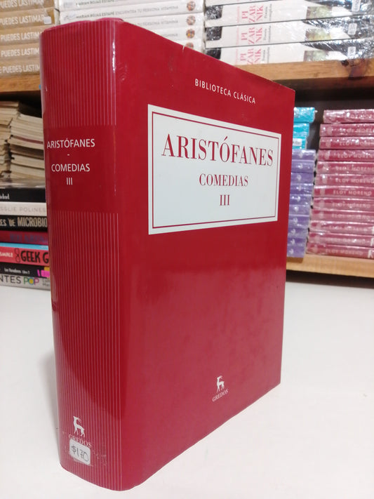 COMEDIAS III ARISTOFANES USADO NOVELA JUAREZ
