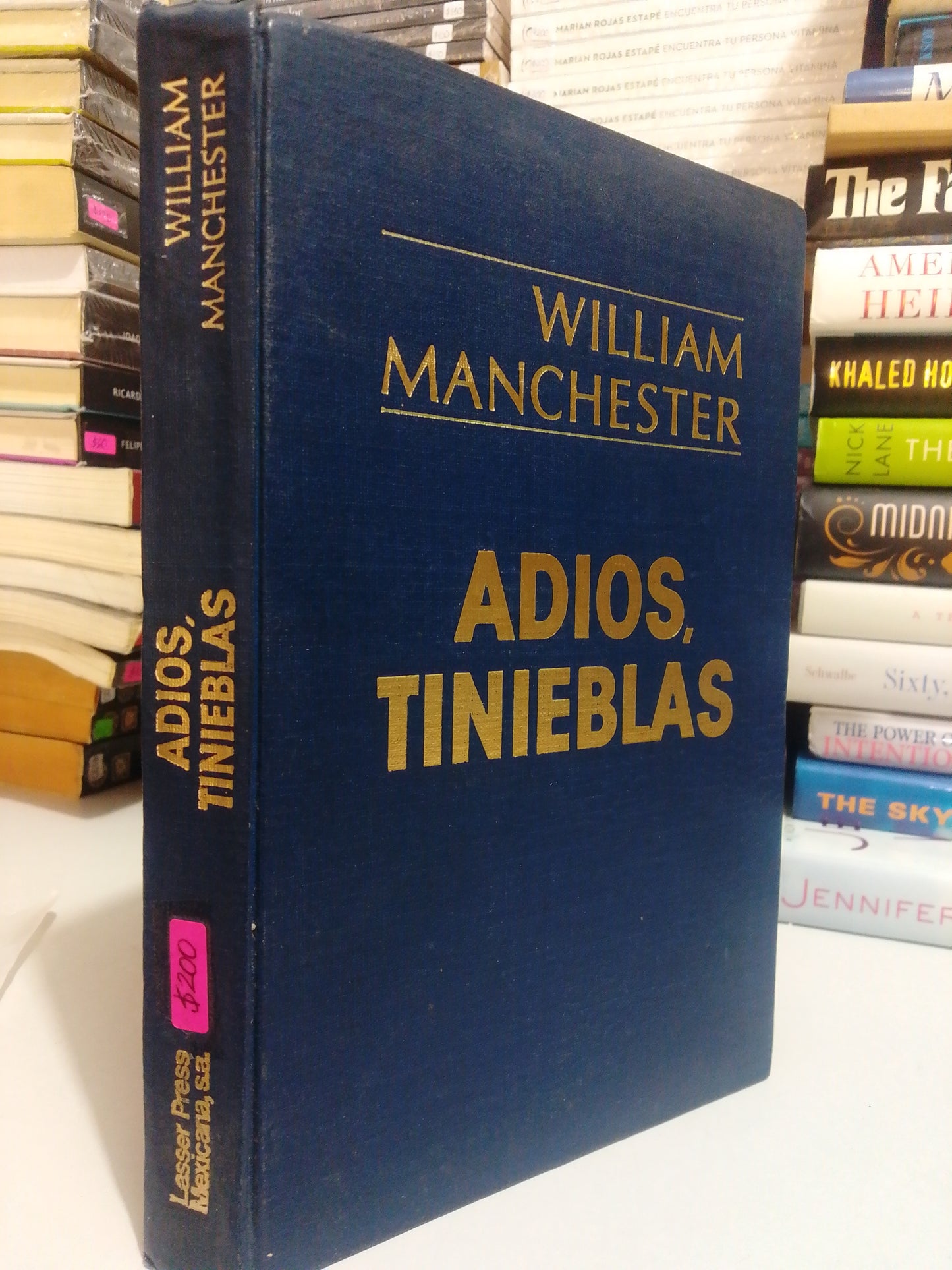 ADIÓS TINIEBLAS POR WILLIAM MANCHESTER USADO NOVELA JUÁREZ