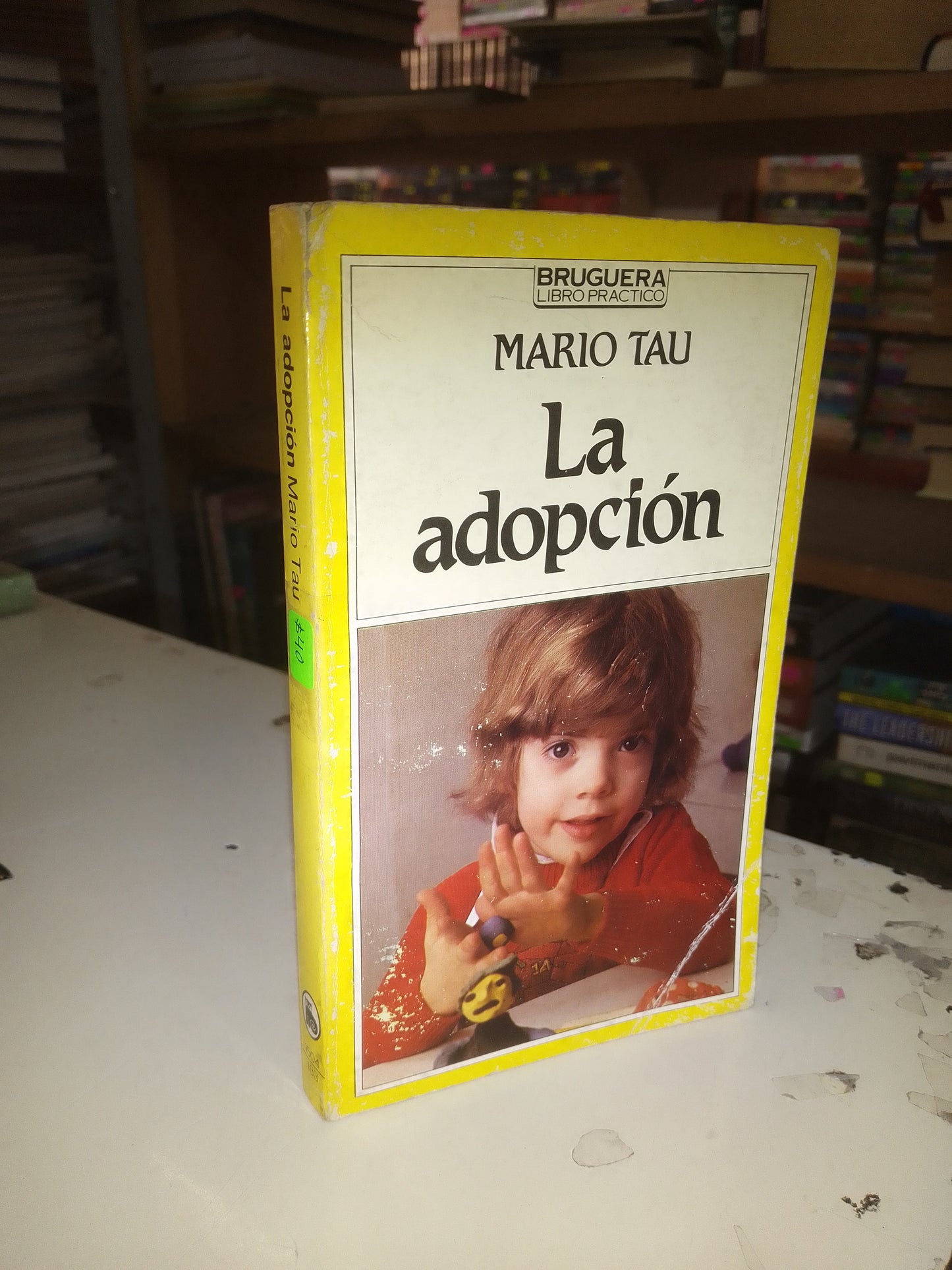 LA ADOPCIÓN POR MARIO TAU USADO NOVELA LITERARIO 207