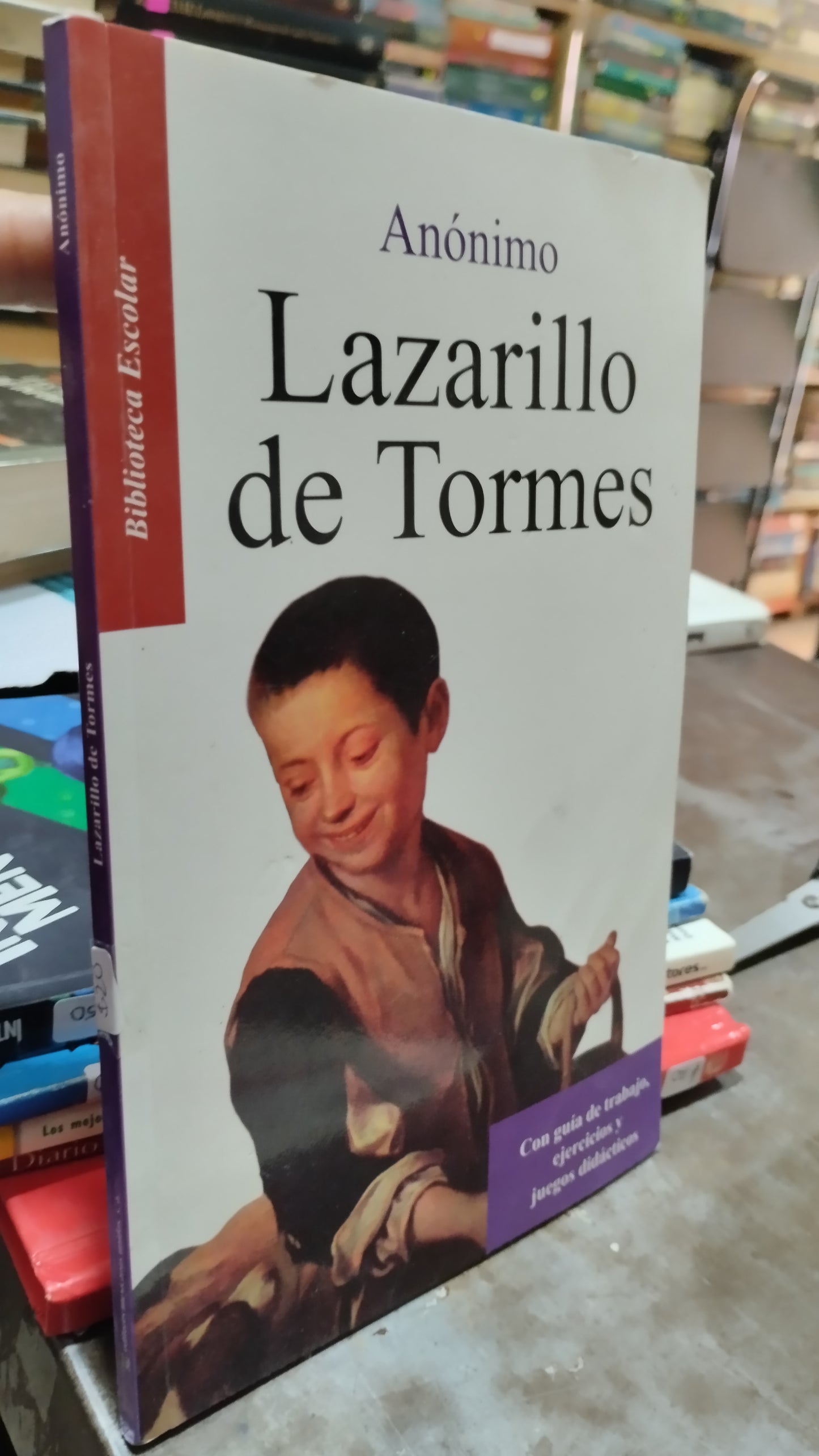 LAZARILLO DE TORMES LIBRO USADO INFANTIL ALDAMA