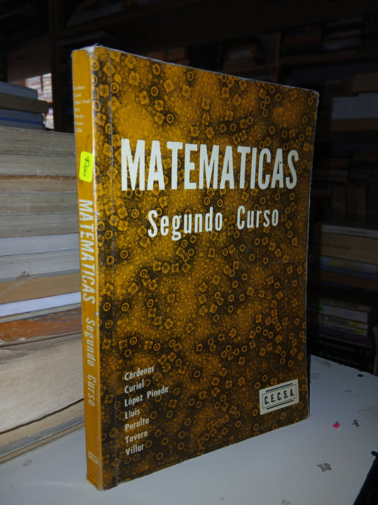 MATEMÁTICAS SEGUNDO CURSO (VARIOS AUTORES) USADO MATEMÁTICAS LITERARIO 207