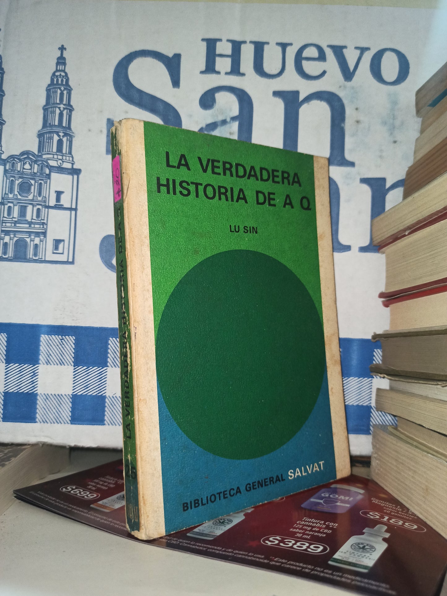 LA VERDADERA HISTORIA DE A Q POR LU SIN USADO NOVELAS ALDAMA